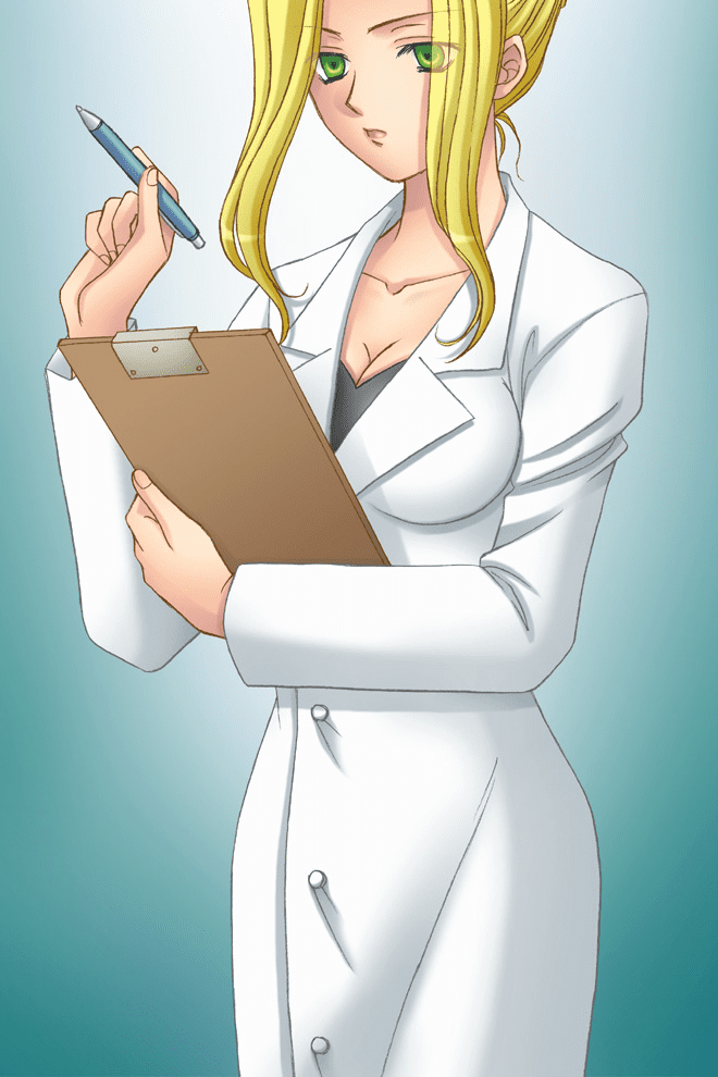 resident-evil-hentai-porn-–-green-eyes,-blonde-hair,-alexia-ashford,-capcom,-labcoat,-clipboard