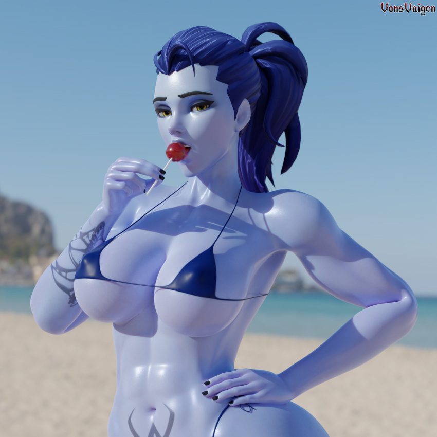 overwatch-hentai-–-skimpy-bikini,-wide-hips,-amelie-lacroix,-lollipop,-ass,-thong