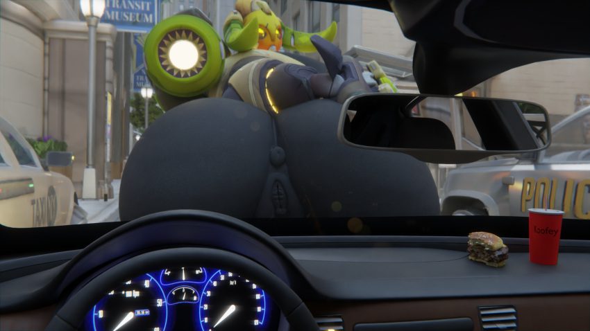 orisa-game-hentai-–-presenting,-city,-street-lamp,-burger,-solo