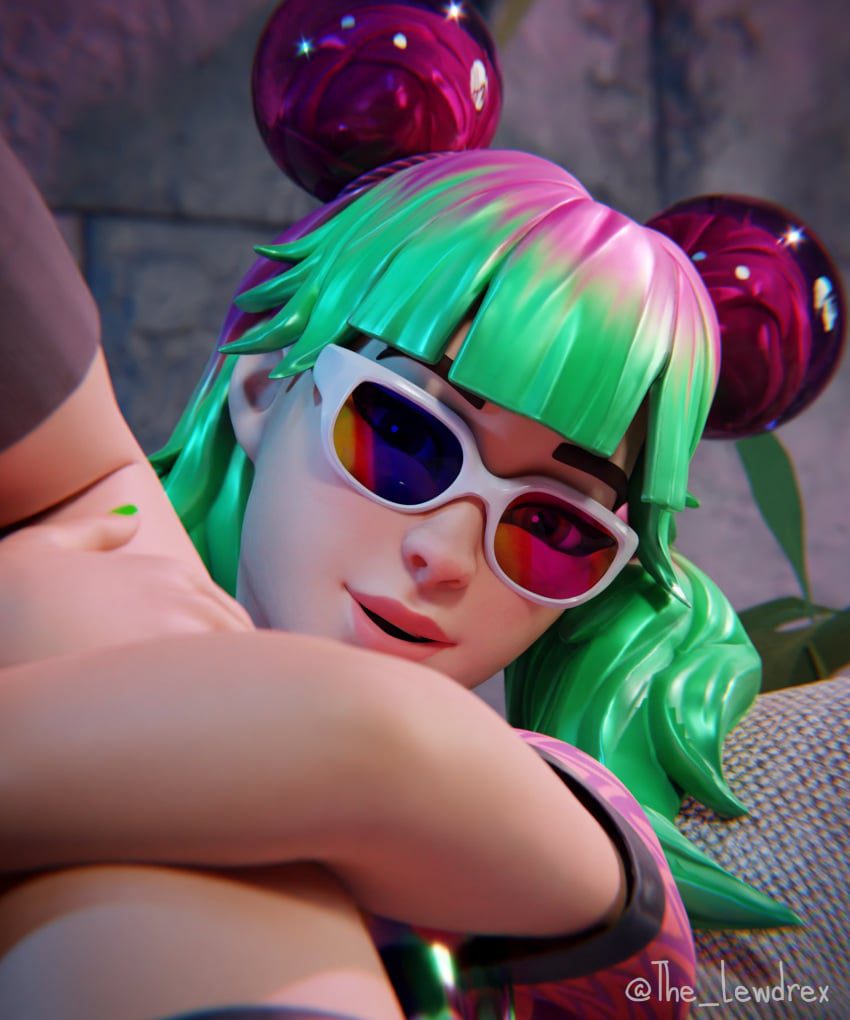 zoey-rule-–-legwear,-epic-games,-female-only,-clothed,-female,-tinted-eyewear