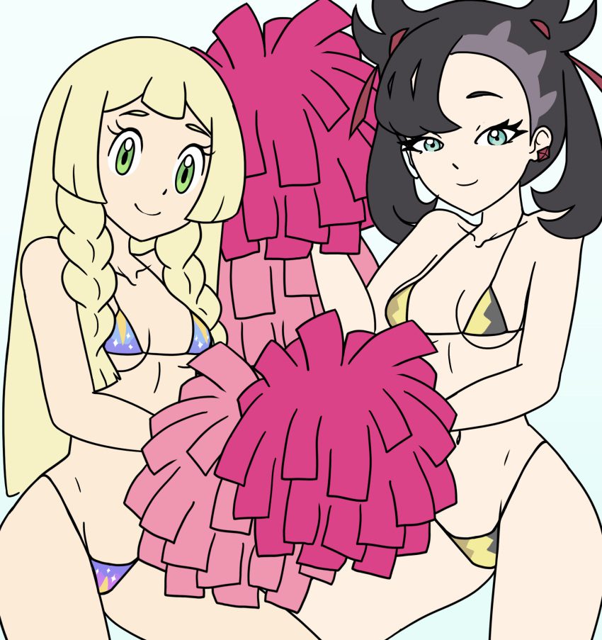 lillie-free-sex-art,-marnie-free-sex-art-–-twintails,-pokemon-sm,-pom-poms,-pokemon-ss,-blonde-hair,-black-hair,-nintendo