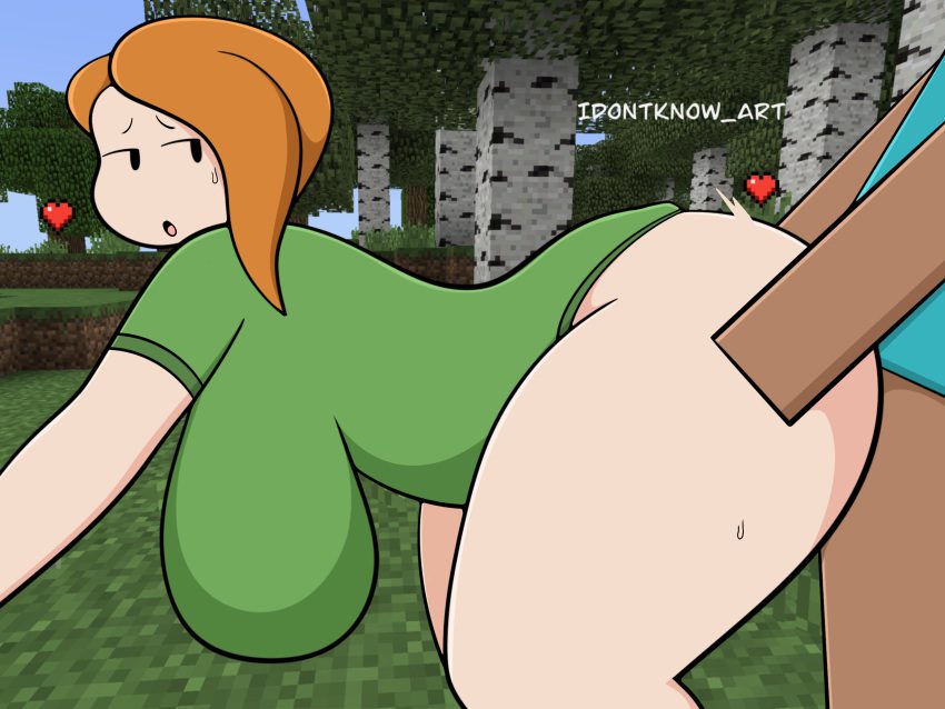 alex-rule-xxx,-steve-rule-xxx-–-thick-thighs,-self-upload,-heart,-idontknow-art,-orange-hair,-large-breasts,-green-shirt