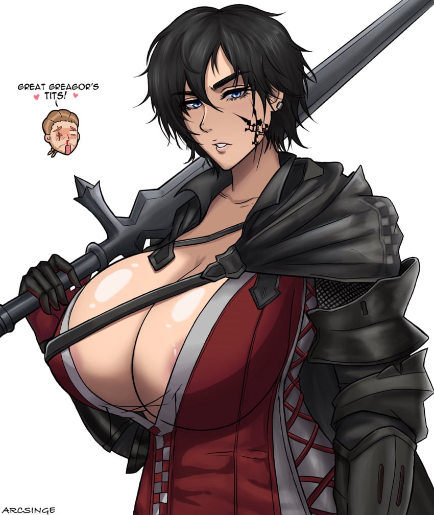 final-fantasy-game-hentai-–-tattoo,-square-enix,-huge-breasts,-sword,-cleavage