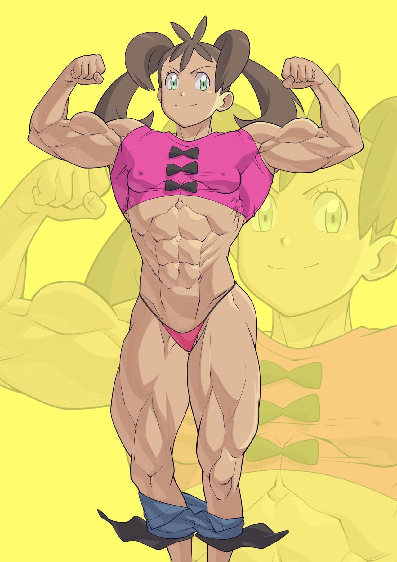 shauna-xxx-art-–-muscular-female,-flex,-muscular,-muscle