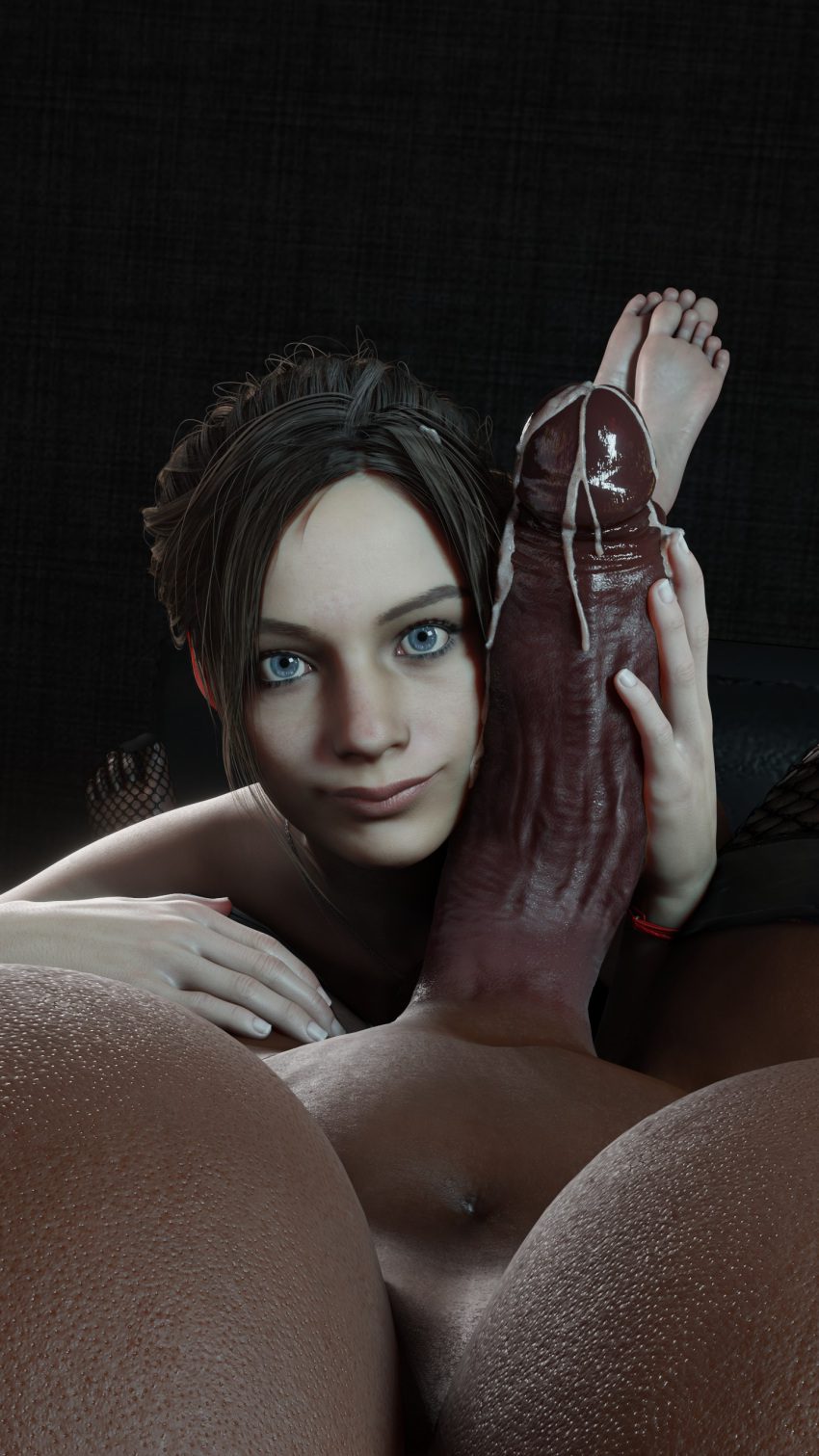 resident-evil-game-hentai-–-hand-on-penis,-smile,-giver-pov,-pov,-after-oral,-penis-against-face