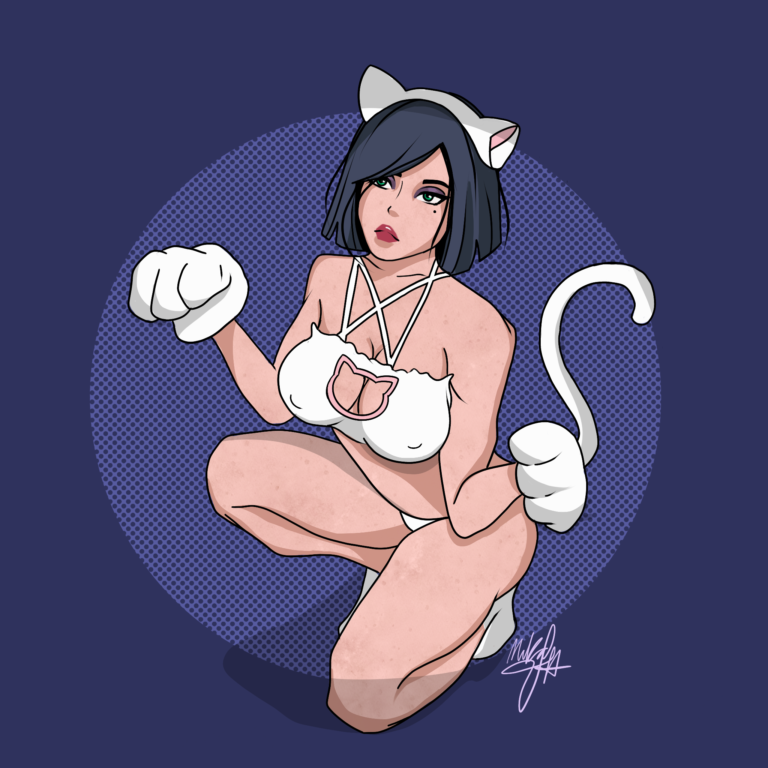 Cat Girl - Cat Girl Viper Here To Be Your Pet [MikaFujiwaraHH] - Valorant Porn Gallery
