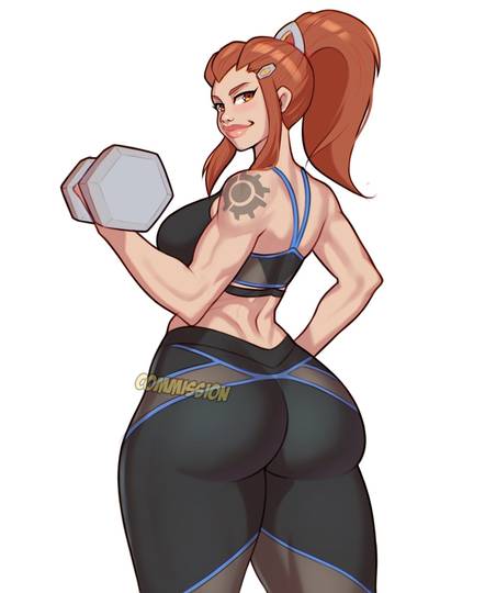 overwatch-xxx-art-–-big-ass,-ls,-gym-clothes,-lifting-weights,-brigitte,-thick-thighs