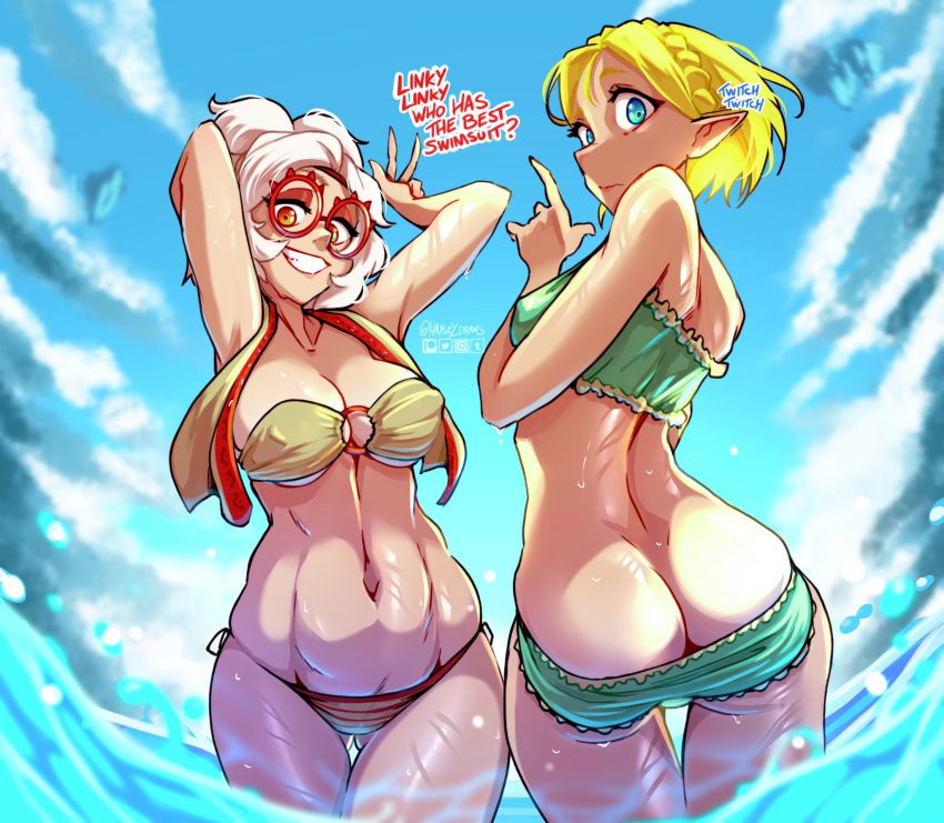 the-legend-of-zelda-sex-art-–-curvy-figure,-swimsuit,-curvy-body,-big-butt