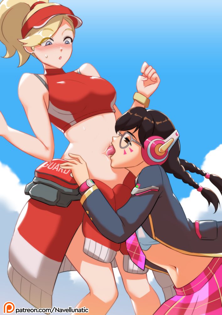 overwatch-porn-–-clothing,-clothed,-tongue,-navel-licking