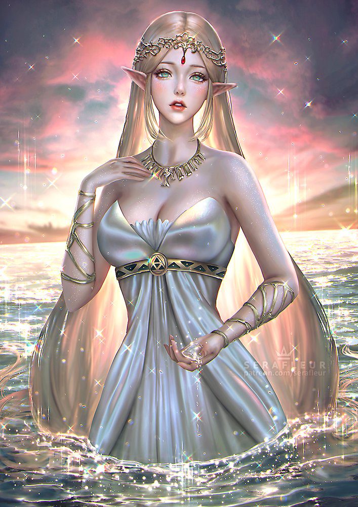 the-legend-of-zelda-game-hentai-–-elf-girl,-elf-female,-revealing-clothes,-long-hair,-ai-generated,-serafleur