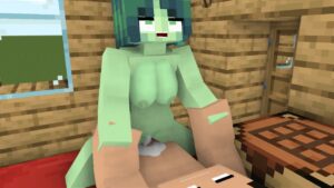 minecraft-game-hentai-–-blue-eyes,-green-eyes,-licking,-erect-penis