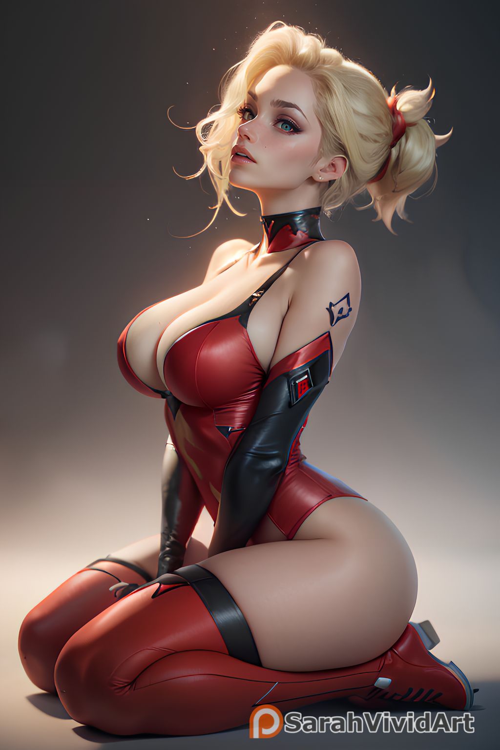 Overwatch Game Porn - Looking At Viewer, Blonde Hair, Female, Breasts -  Valorant Porn Gallery