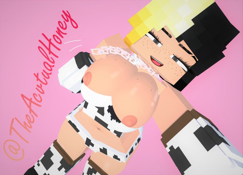 minecraft-hentai-art-–-mcnsfw,-cow-girl-outfit,-minecraft-xxx,-mineimator,-black-and-blonde-hair,-theactualhoney,-big-butt