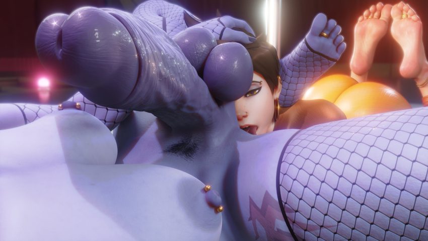 overwatch-rule-porn-–-dickgirl,-blender,-nipples,-fishnet-stockings,-large-penis,-heavy-dick