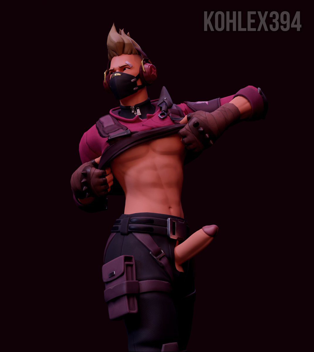 drift-hentai-xxx-–-,-kohlex,-solo-male,-shirt-lift,-muscular-male,-male