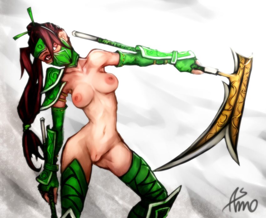 league-of-legends-rule-xxx-–-female,-solo-female,-visible-pussy,-posing-with-weapon