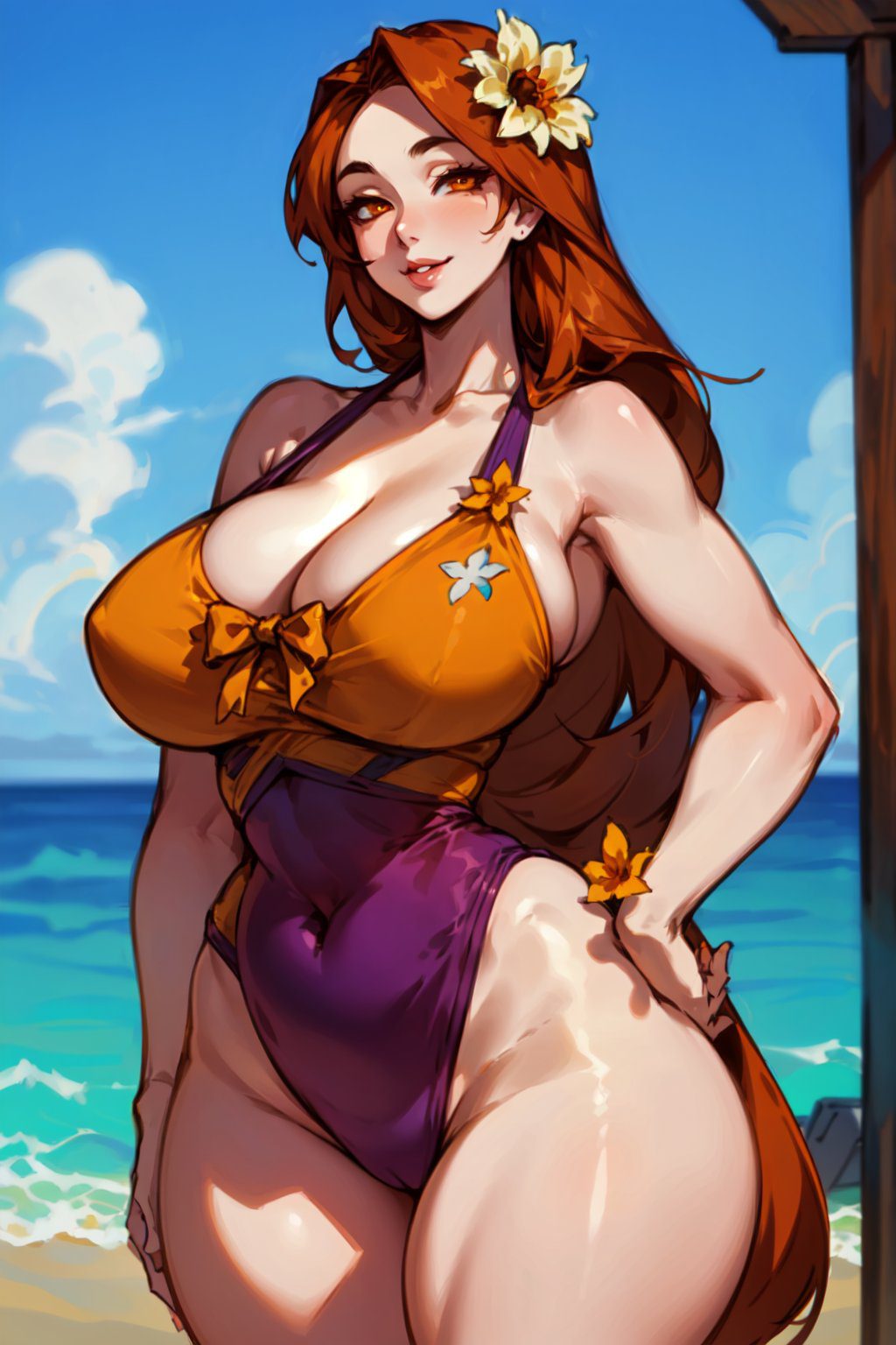 leona-game-porn-–-thick-thighs,-voluptuous,-cleavage,-hourglass-figure,-ai-generated