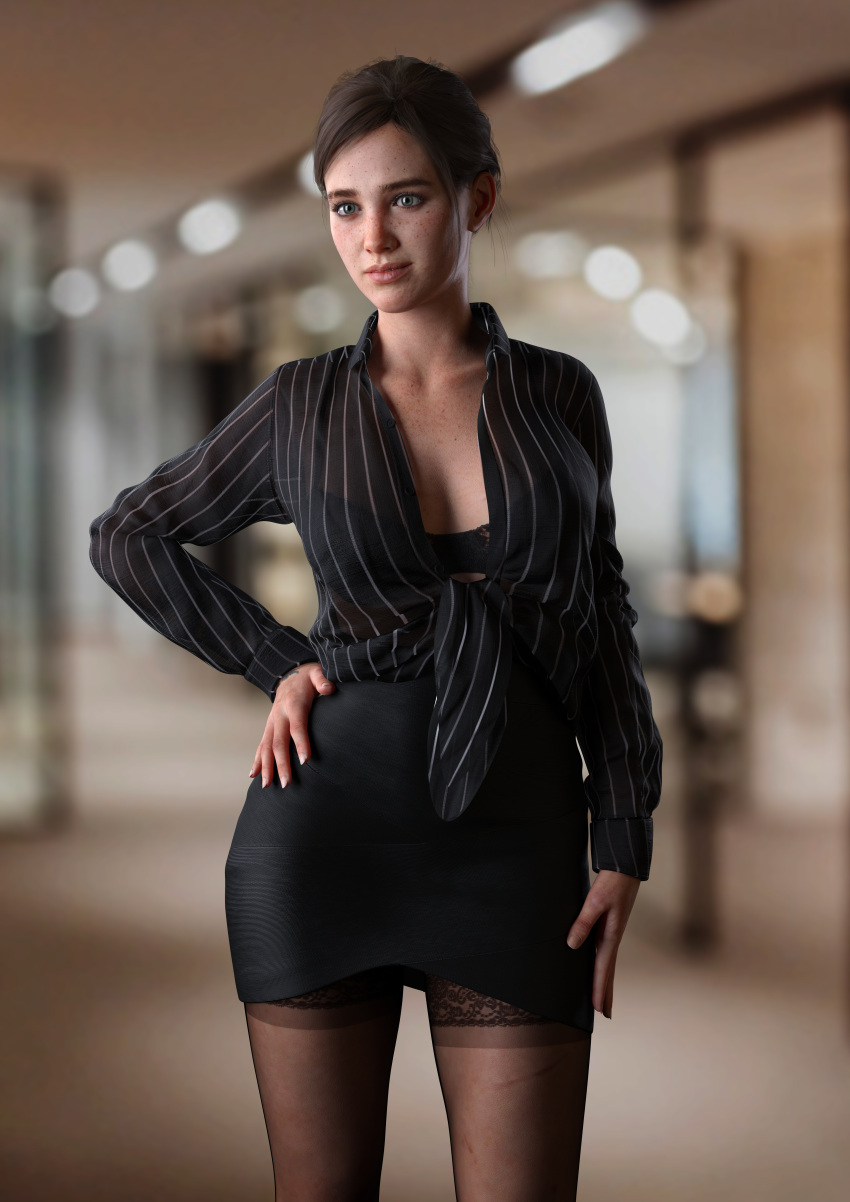 Business Suit - Ellie Rule Porn - Wide Hips, Female Only, Office Lady, Business Suit,  Viaphobia, Cleavage - Valorant Porn Gallery