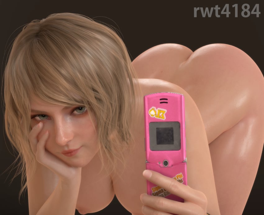 Blonde Selfy Porn - Resident Evil Game Porn - Ashley Graham, Blonde Hair, Phone, Selfie,  Rwtlender - Valorant Porn Gallery