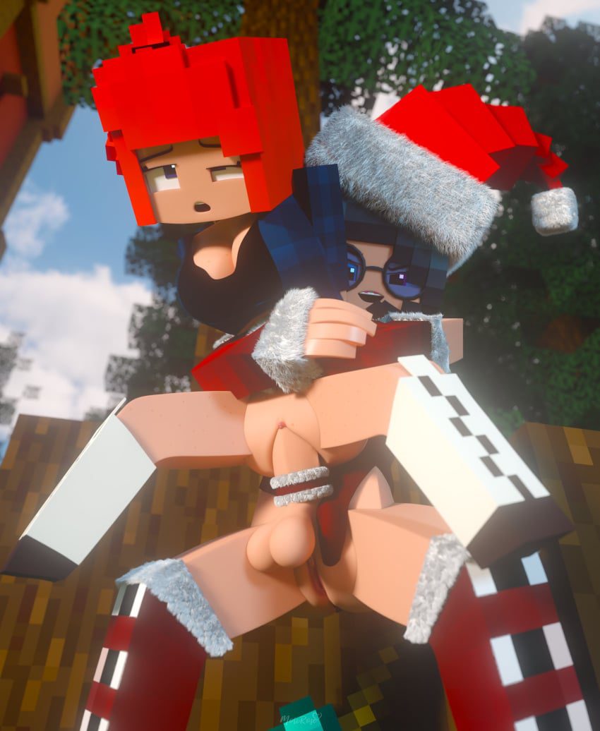 minecraft-game-hentai-–-santa-dress