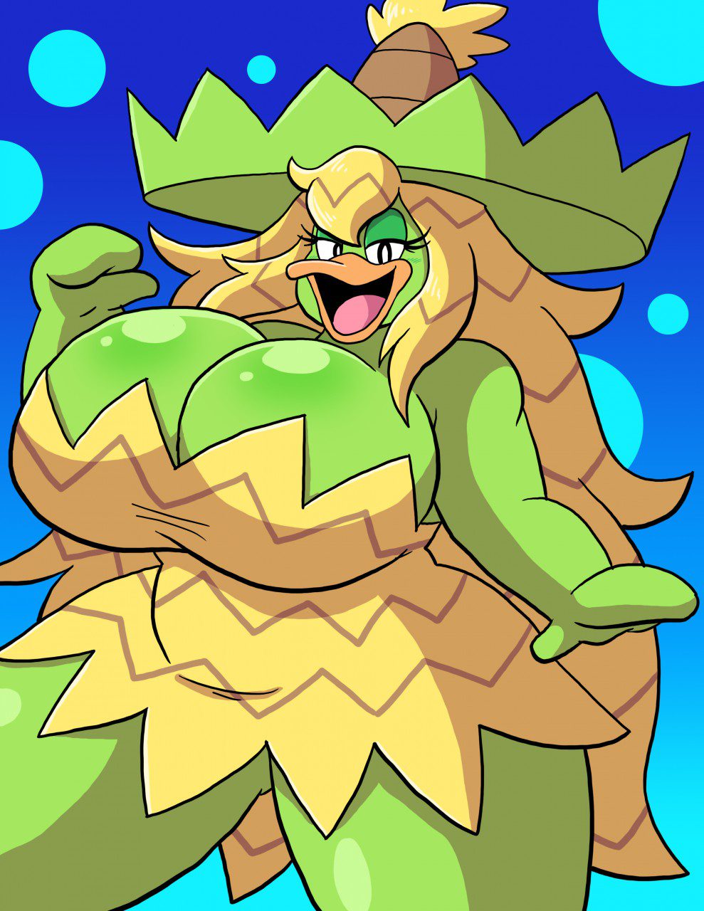 pokemon-sex-art-–-flora-fauna,-anthro,-pokémon-(species),-big-breasts,-female-only,-ludicolo