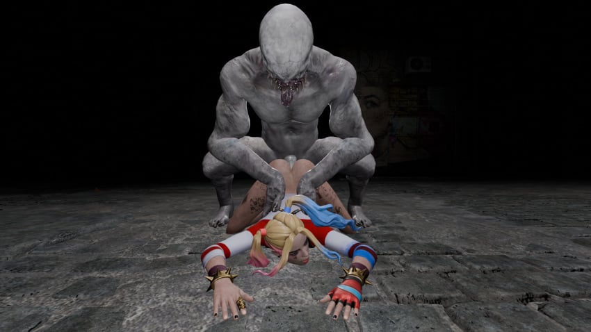 harleyquinn-game-porn-–-blue-hair,-face-down-ass-up,-monster-rape,-rape,-multicolored-hair