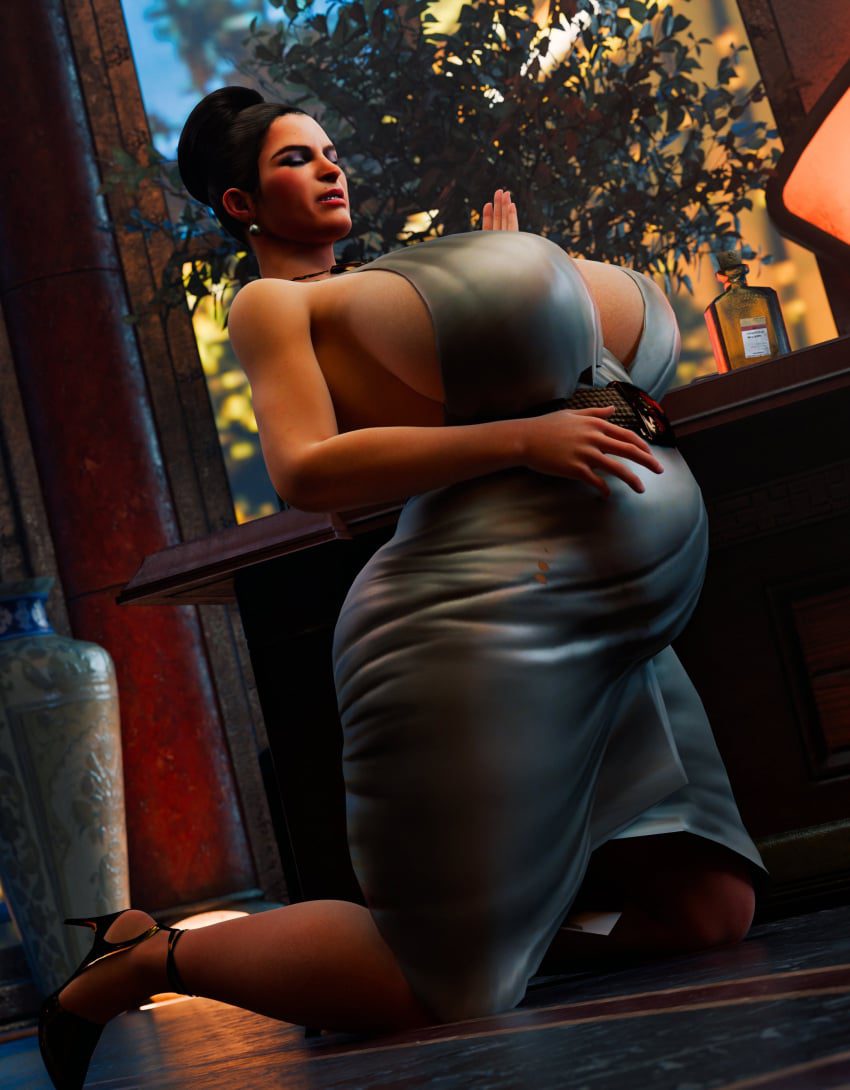 resident-evil-sex-art-–-sideboob,-solo,-ls,-cleavage,-solo-female