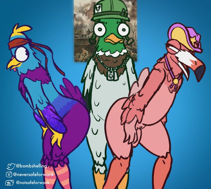 budge-hentai,-texflamingo-hentai-–-hi-res,-sgt.-drake,-armor,-flamingo