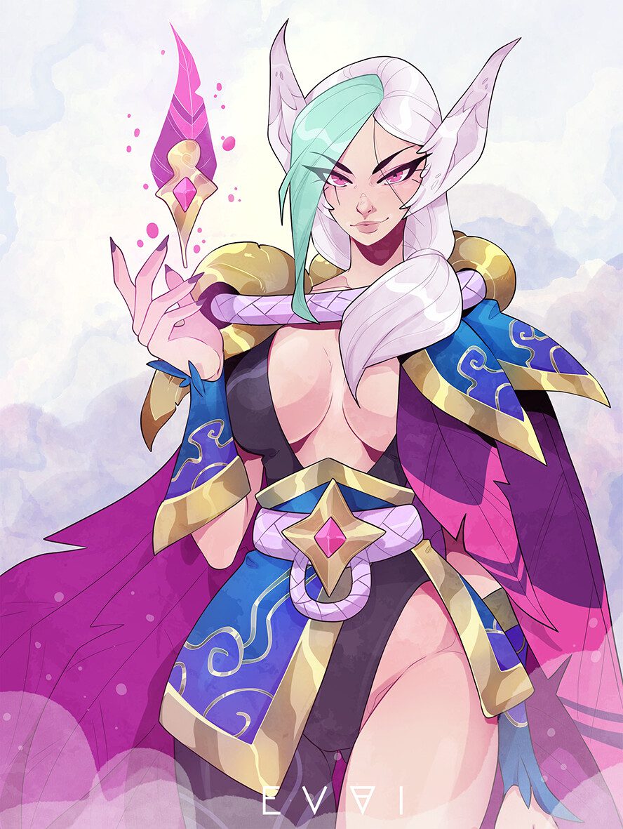 league-of-legends-sex-art-–-female,-solo,-green-hair,-curvaceous,-female,-voluptuous-female,-light-skin