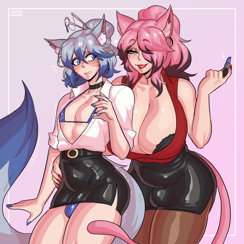 final-fantasy-porn-–-thick-thighs,-big-breasts,-hi-res,-tied-hair,-catgirl,-blue-bikini,-cat-tail