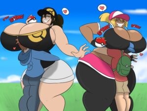 pokemon-sex-art-–-massive-thighs,-trainer-go-(igph),-head-between-breasts,-head-in-breasts,-igphhangout,-shorter-female,-looking-at-each-other