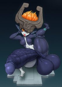 the-legend-of-zelda-hentai-art-–-balls-bigger-than-head,-holding-leg,-sweaty-butt,-huge-balls,-midna,-nude