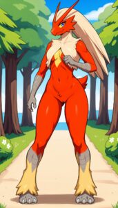 pokemon-game-hentai-–-pussy,-female-only,-digitigrade,-red-body,-ai-generated,-blue-eyes