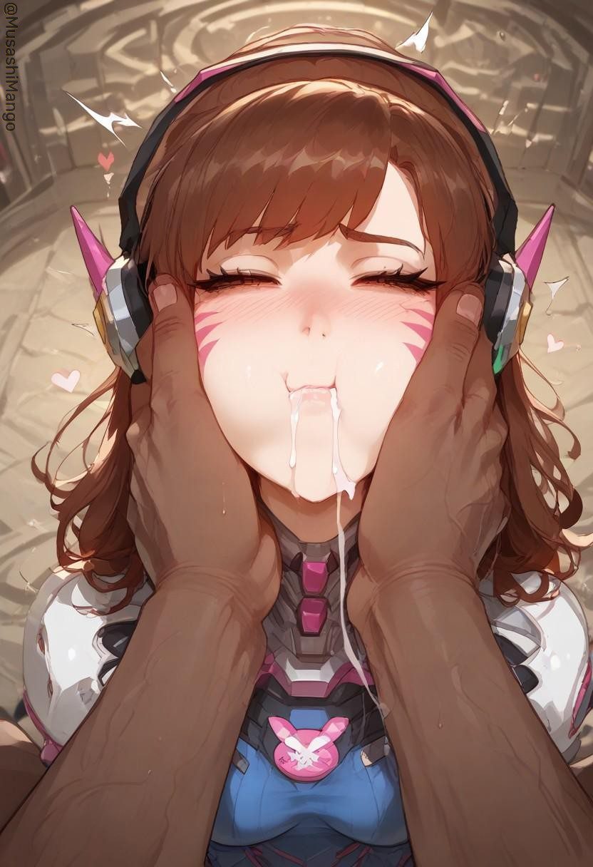 overwatch-porn-hentai-–-pale-skinned-female,-closed-eyes,-brown-hair,-e,-headgear,-hand-on-cheek