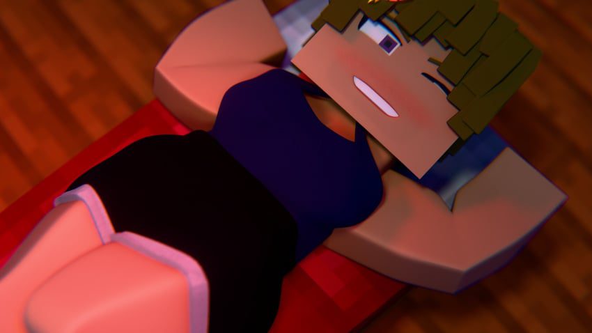 minecraft-free-sex-art-–-laying-on-bed,-blush,-smile,-3d