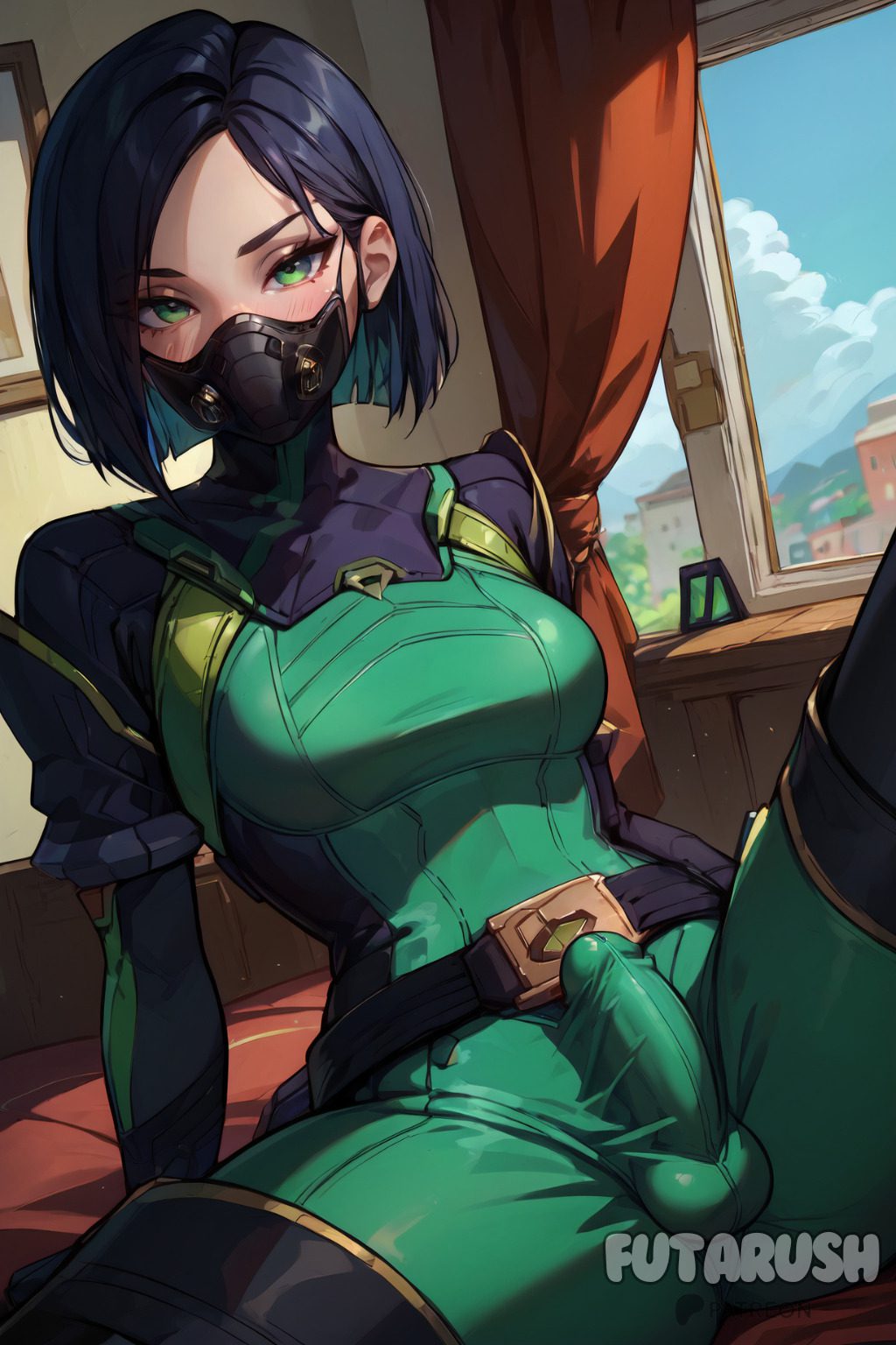 viper-porn-hentai-–-green-eyes,-artist-name,-video-games,-mouth-mask,-patreon-username,-dick