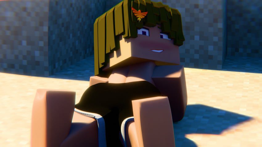 minecraft-porn-–-original-character,-rtwork,-shorts,-spread-legs,-blush