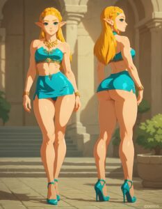 the-legend-of-zelda-hot-hentai-–-crop-top,-multiple-views,-jewelry,-stable-diffusion,-pointy-ears