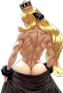 cynthia-xxx-art-–-large-hips,-blonde-hair,-back-muscles,-plump-ass,-clothes-around-waist