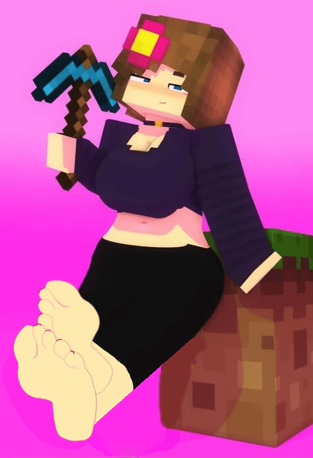 minecraft-sex-art-–-jenny-belle-(slipperyt),-soles,-foot-fetish,-feet,-toes,-red-nails