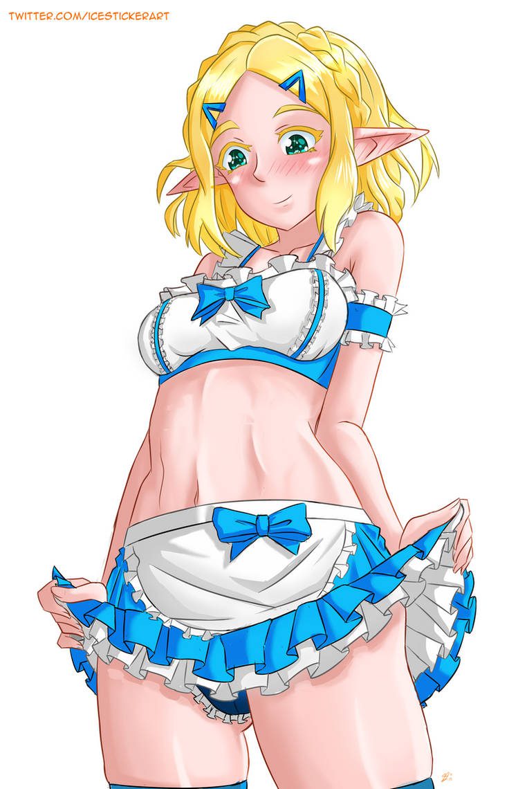 the-legend-of-zelda-hot-hentai-–-blonde-hair,-icesticker,-blue-swimsuit,-swimsuit