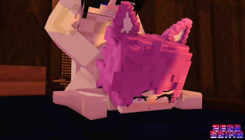 minecraft-porn-–-,-completely-nude-female,-completely-nude,-pink-ears,-pink-eyes