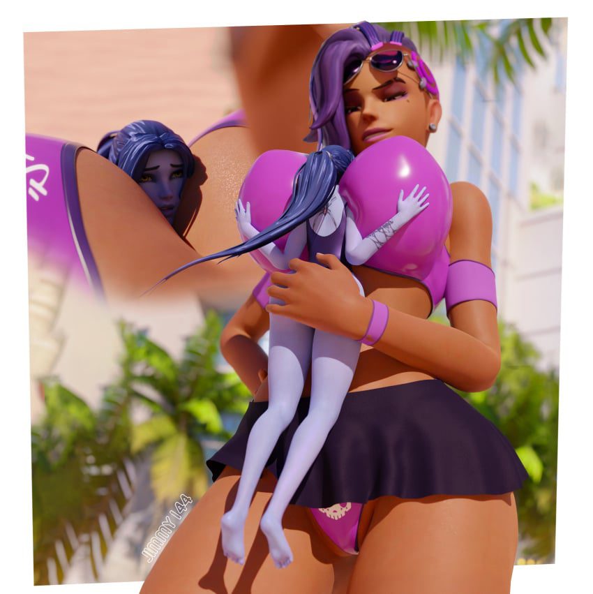 overwatch-hentai-art-–-widowmaker,-latina,-cleavage,-huge-breasts,-size-difference