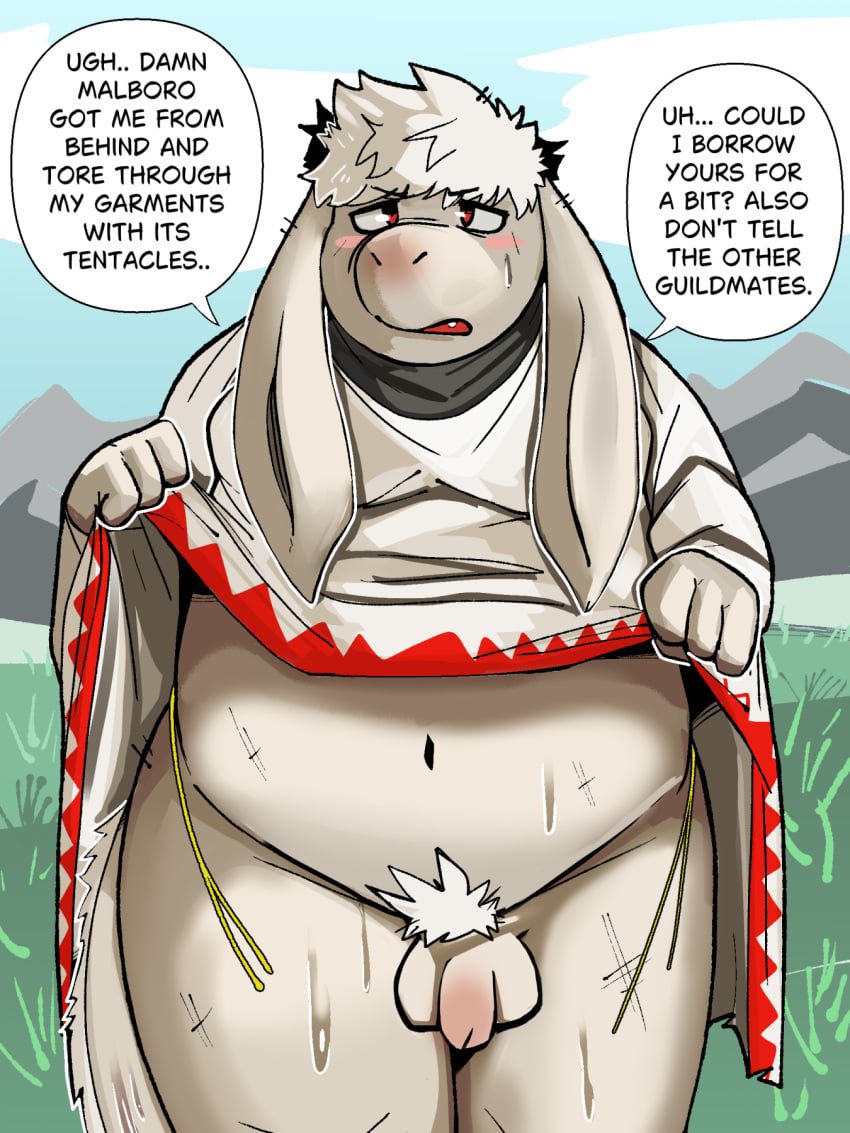 whitemage-rule-xxx-–-navel,-embarrassed,-belly,-male,-square-enix,-sweat,-fur