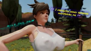 overwatch-hentai-–-long-hair,-blue-skin,-thighhighs,-blender