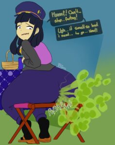 pokemon-porn-hentai-–-black-hair,-uncomfortable,-purple-eyes,-picnic,-outside