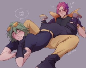 league-of-legends-free-sex-art-–-male-only,-pantsuyan,-green-hair,-heartsteel-ezreal