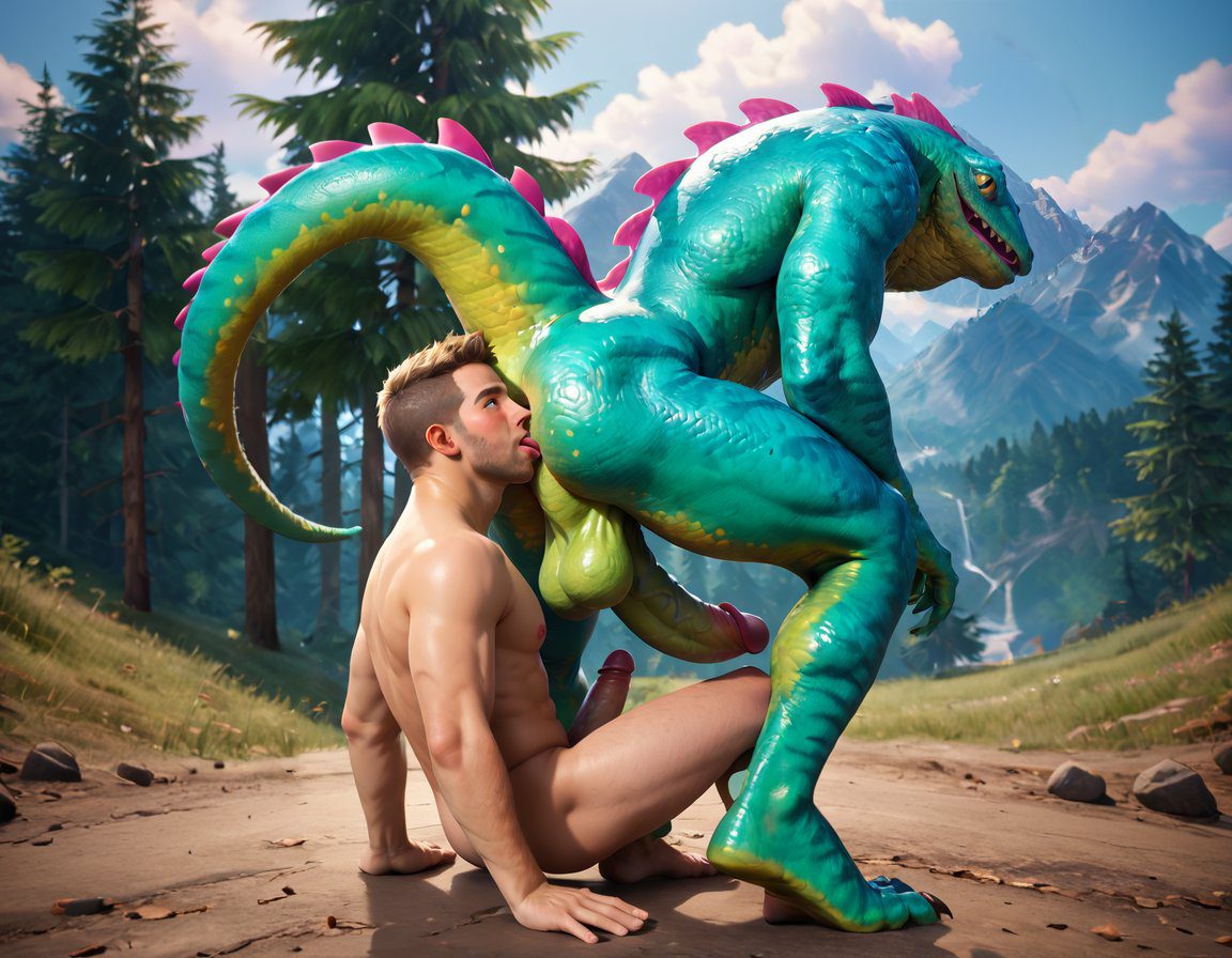 lizzik-game-porn-–-erection,-lizard,-penis,-muscular-male,-navel