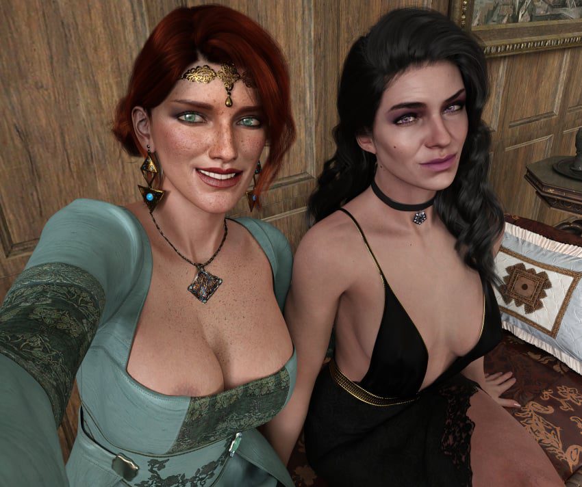 witcher-porn-hentai-–-selfie,-yennefer-of-vengerberg,-triss-merigold,-yennefer