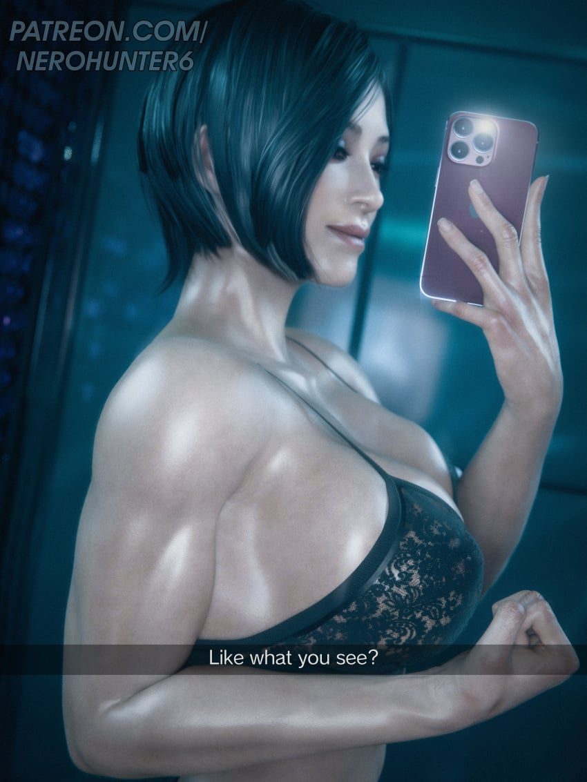 resident-evil-game-porn-–-selfie,-solo-female,-asian,-nerohunter6